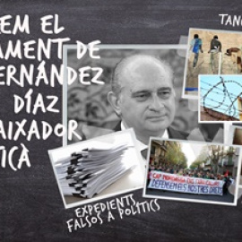 Cartel del colectivo que pide la oposición al nombramiento de Fernández Díaz/Esglèsia Plural