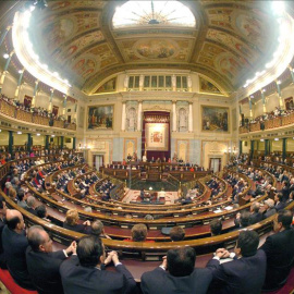 Vista general del Congreso de los Diputados. EFE