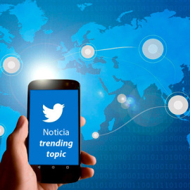 El estudio compara las noticias en medios con los trending topic en Twitter. / UC3M