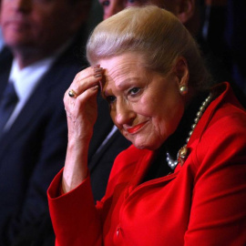 Bronwyn Bishop, presidenta del parlamento europeo, ha tenido que dimitir por los gastos innecesarios que realizó en transporte. REUTERS