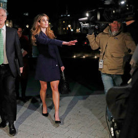 Hope Hicks, este martes en Washington. REUTERS/Leah Millis