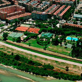 La Sociedad Deportiva Tiro Pichón de Zaragoza reclama nueve millones de euros por esta zona de la ribera del Ebro que, según Medio Ambiente, es de dominio público.