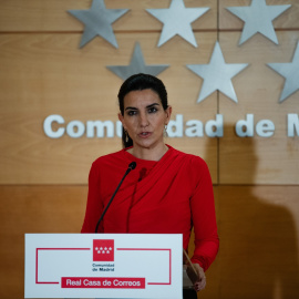 La portavoz de VOX en la Asamblea de Madrid, Rocío Monasterio.