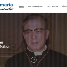 La ruta se publicita a través de una web que ensalza la relación de Escrivá con Barbastro, ciudad de la que salió con 13 años.