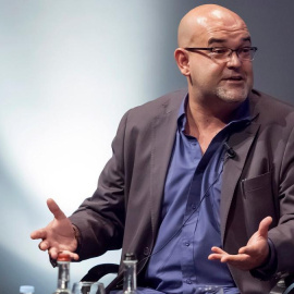 Imagen de archivo del escritor grancanario Alexis Ravelo.