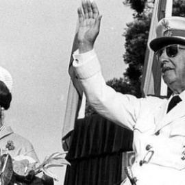 Francisco Franco y Carmen Polo. (Foto: Público)
