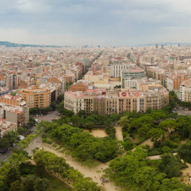 La investigadora ha realizado un estudio piloto sobre la "gentrificación verde" en la ciudad de Barcelona. / DANNY NAVARRO