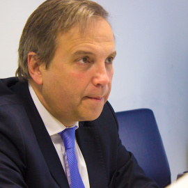 Antonio Miguel Carmona, durante la entrevista con Público. /CHRISTIAN GONZÁLEZ