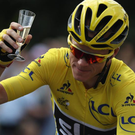 Chris Froome ha ganado hoy su tercer Tour de Francia, el segundo consecutivo