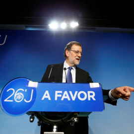 El candidato del Partido Popular, Mariano Rajoy. REUTERS