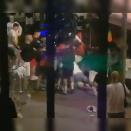 Imagen de la agresión.