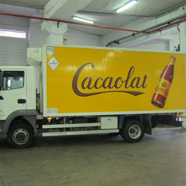Un camió de Cacaolat. EUROPA PRESS