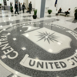 El vestíbulo de la sede de la CIA,en McLean (Virginia. EEUU). REUTERS/Larry Downing