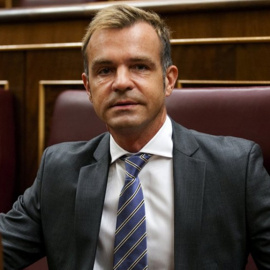 Francisco Márquez en el escaño en el que permaneció durante la X Legislatura del Congreso de los Diputados.