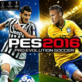 Portada de PES 2016 con Morata y Neymar.