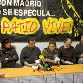 Representantes del colectivo Patio Maravillas. EFE
