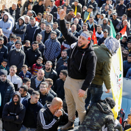 Imagen de archivo de un funeral en Palestina de un joven asesinado a manos de los cuerpos militares.