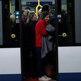 El comité de empresa de Metro de Madrid ha convocado este jueves una protesta en defensa del transporte público. / REUTERS