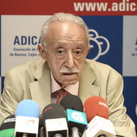Manuel Pardos, presidente de Adicae -Asociación para la Defensa de Consumidores y Usuarios de Bancos, Cajas y Seguros-. / Europa Press