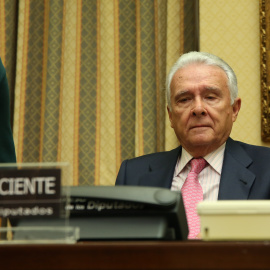 Comparecencia del empresario Alfonso García-Pozuelo Asins, de Constructora Hispánica, en la Comisión de Investigación relativa a la presunta financiación ilegal del PP en el Congreso el 9 de octubre de 2018.