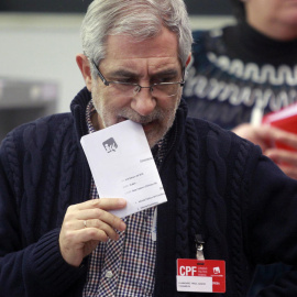 Gaspar Llamazares en una imagen de archivo. / Efe