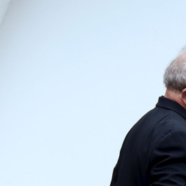 Lula da Silva abandona este miércoles un acto en Brasilia. REUTERS/Adriano Machado