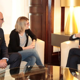 Pujol, Artadi y Torrent.- EFE