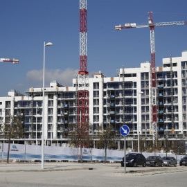 Viviendas en construcción en Madrid. E.P.