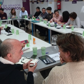 Reunión de las direcciones autonómicas de doce comunidades en Zaragoza / Podemos Zaragoza