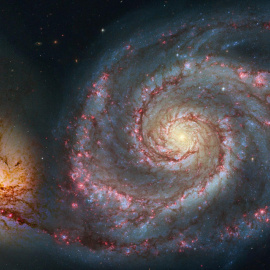 La galaxia remolino./ NASA