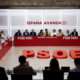 Reunión de la Ejecutiva federal del PSOE. (LUCA PIERGIOVANNI | EFE)