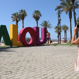 Turistes a Salou aquest estiu.