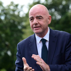 Gianni Infantino, presidente de la FIFA. (REUTERS)