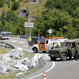 Lugar en el que ha fallecido un militar y al menos otros tres han resultado heridos, pertenecientes al Regimiento de Cazadores de Alta Montaña Galicia 64, al producirse un desprendimiento de tierra mientras realizaban unas prácticas de esca