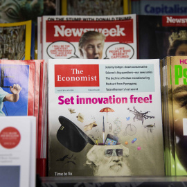 El semanal británico The Economist es uno de los referentes mundiales en cuanto a información económica. AFP