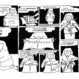 Viñetas del cómic 'Quiéreme bien'.- ASTIBERRI