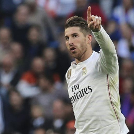 Fotografía de archivo tomada el 18 de abril de 2015, del defensa del Real Madrid, Sergio Ramos. / EFE