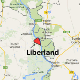 Liberland.- Google Maps.