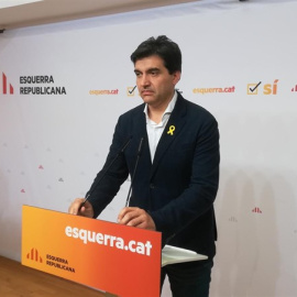 El portavoz de ERC, Sergi Sabrià. / Europa Press