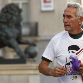 Diego Cañamero presenta este viernes su renuncia en el registro del Congreso su renuncia al aforamiento.- EFE