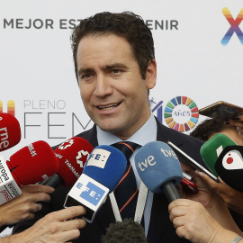 21/09/2019.- El secretario general del PP, Teodoro García Egea , durante la celebración del XII Pleno de la Federación de Municipios y Provincias.- EFE/Paco Campos