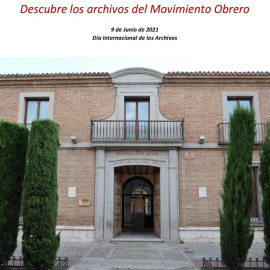 Sede en la que se encuentran los archivos del Movimiento Obrero en Alcalá de Henares.