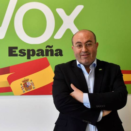 Juan José Bonilla, coordinador local de Vox en El Ejido (Almería). / EFE