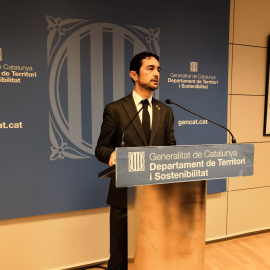 El conseller de Territorio y Sostenibilidad de la Generalitat, Damià Calvet