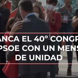 Arranca el 40º Congreso Federal del PSOE en València con un mensaje de unidad