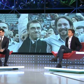 Íñigo Errejon durante su intervención en 'La Sexta Noche'.