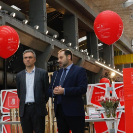El secretario de Organización del PSOE, José Luis Ábalos, en la presentación de la Escuela de Gobierno. E.P.