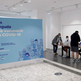 Punto de vacunación sin cita previa en Barcelona.