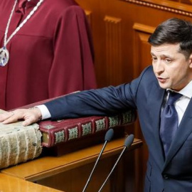 El presidente de Ucrania, Vladímir Zelenski, en una imagen de archivo. / REUTERS