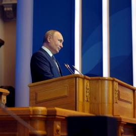 El presidente de Rusia, Vladímir Putin.